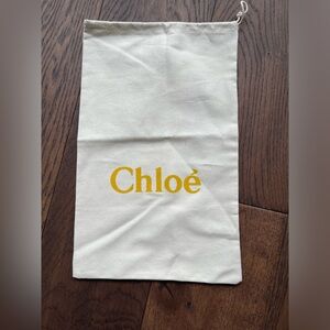 Authentic Chloé dust bag